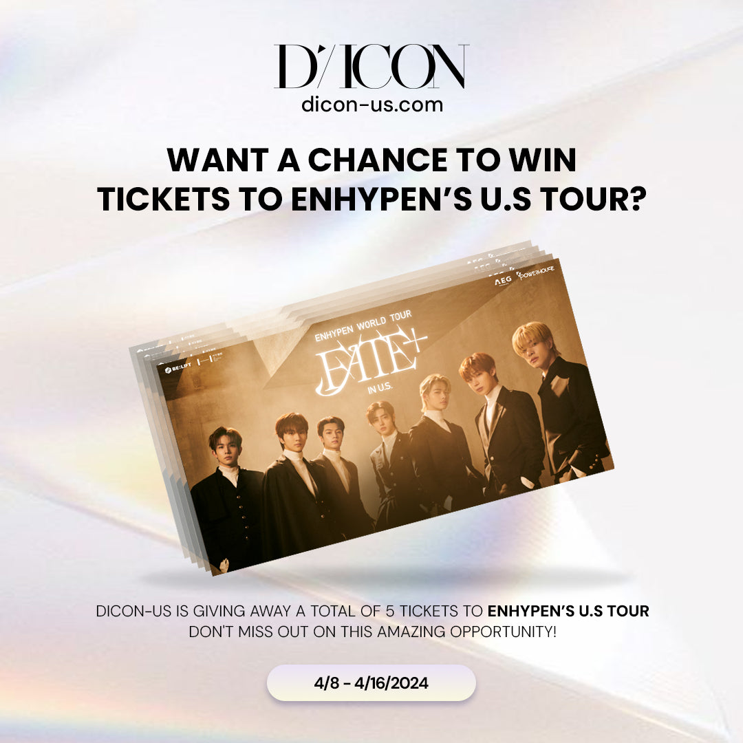 ENHYPEN’S U.S Tour Ticket Giveaway