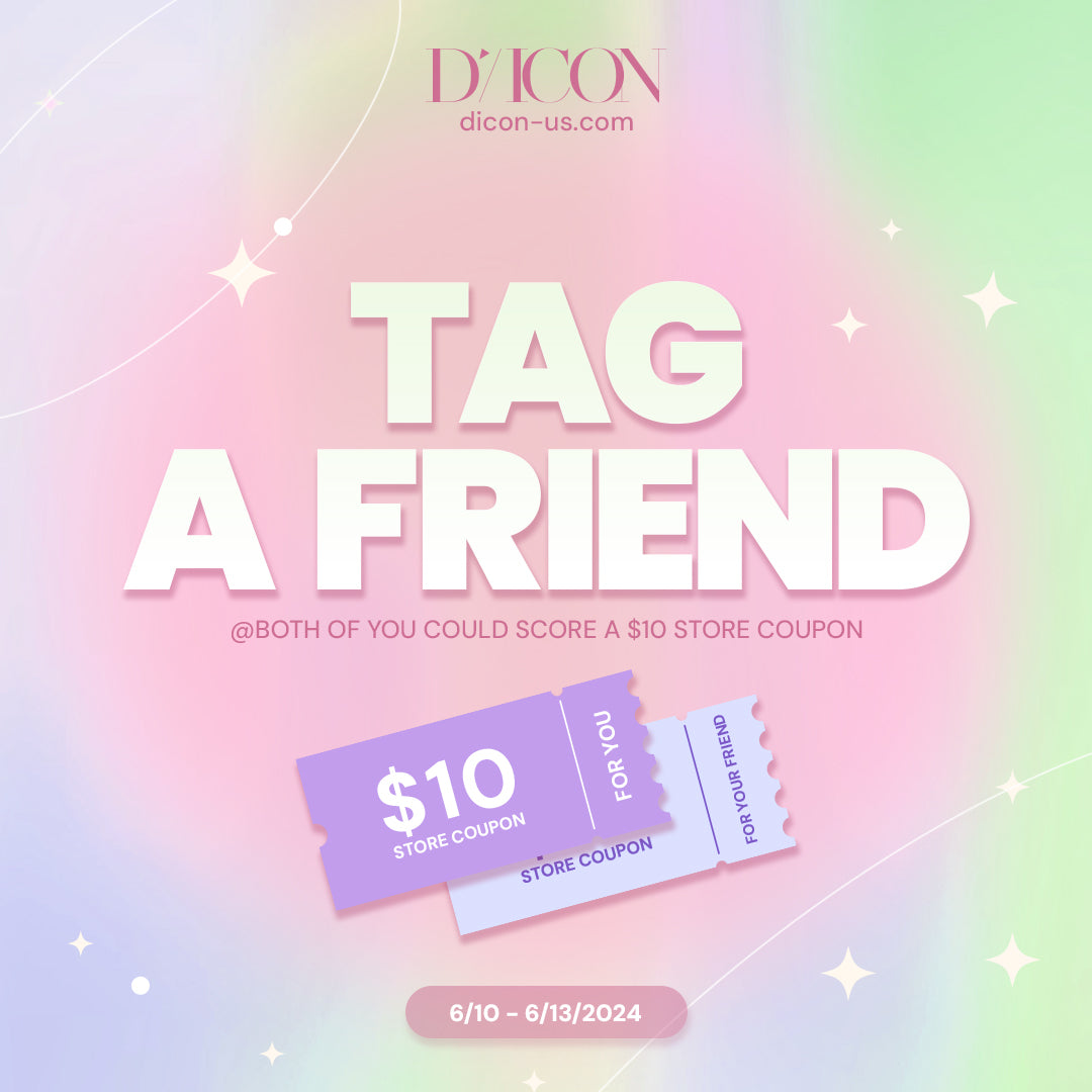 ✨👭 Tag a friend and you'll both receive a $10 store coupon! 🎁✨